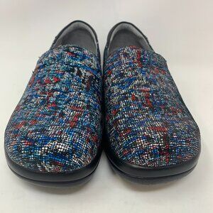 Alegria Keli Women's Slip On Clog Style Shoe Multi-color Shoe Size 40 EU US 10M